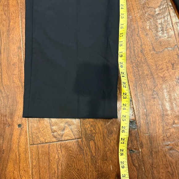 NWT J. Crew Crochet-Trimmed Pleated Trouser Item AQ778 Sz 14 Black - Picture 10 of 15